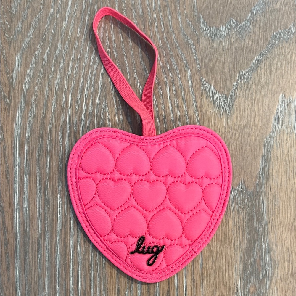 EXTREMELY RARE Pink Heart Quilted Tag NEW